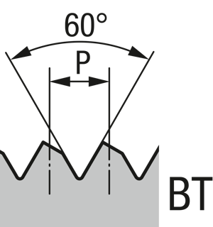 (S) Gewindeprofil LK-BT 60°